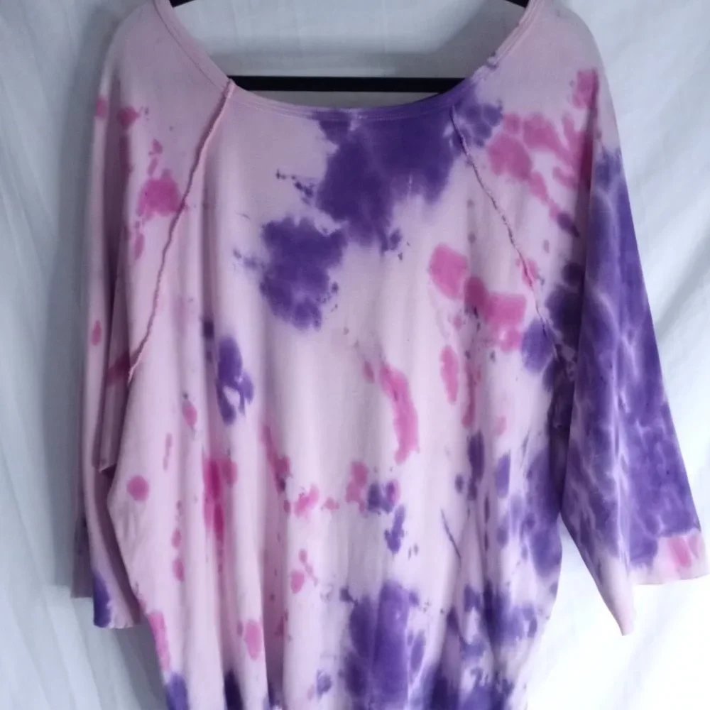 Womens XL Tie Dye Shirt - Picture 8 of 9